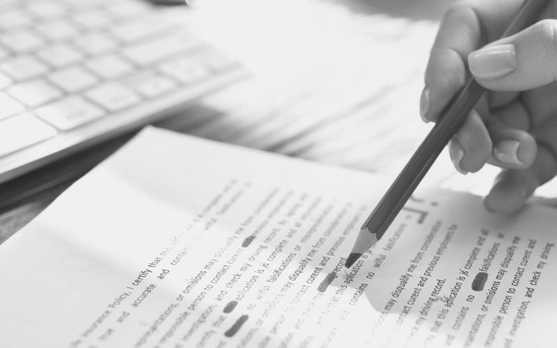 Editing & proofreading services