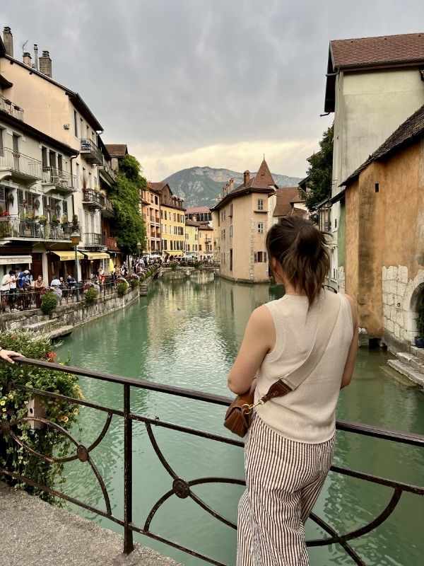 Girl in Annecy.