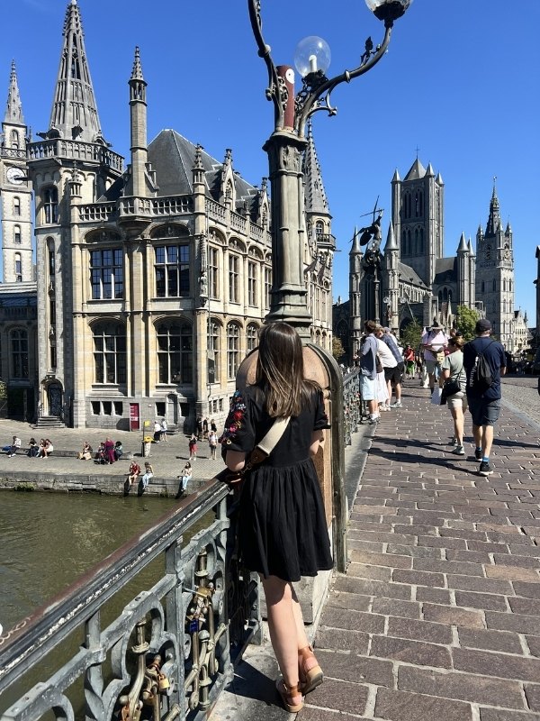 Girl in Ghent.