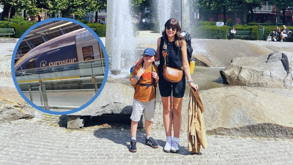 Interrailing with kids header.