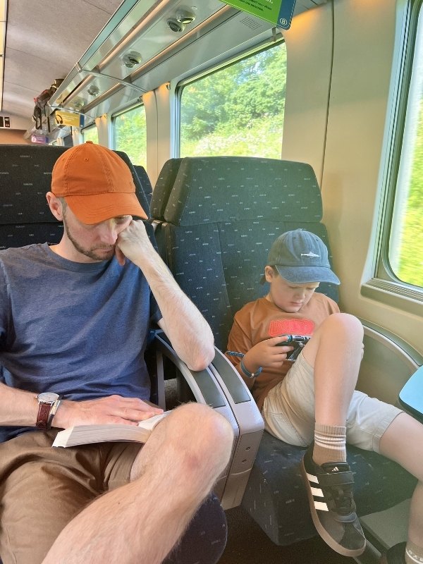 Lyon to Lille on the train.