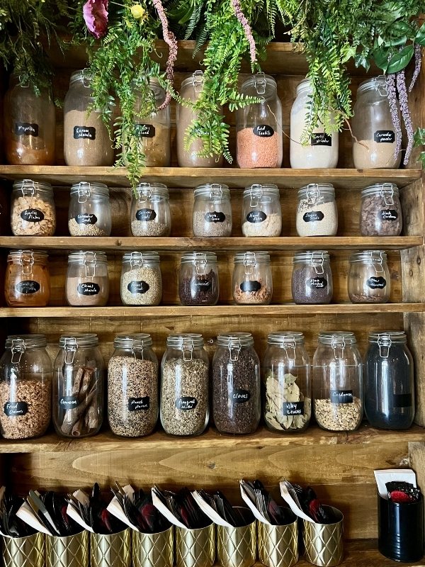Spices in Chaat in West Kirby.